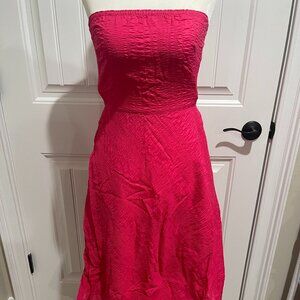 J Crew Cotton Embossed Cotton Lorelai Dress